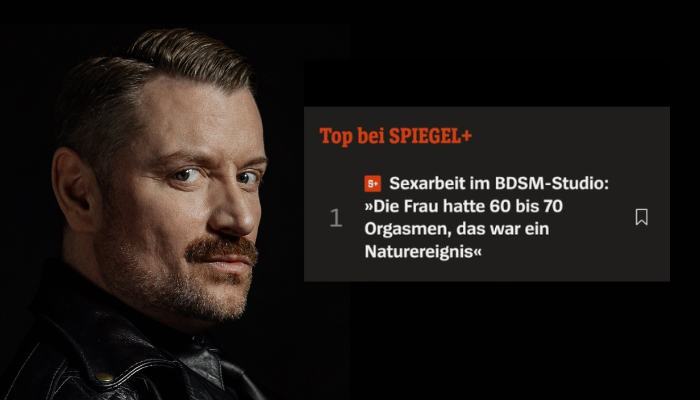 07/2025 Spiegel Plus: Interview mit dem dominus über BDSM, weibliche Lust und Phantasie-Erfüllung