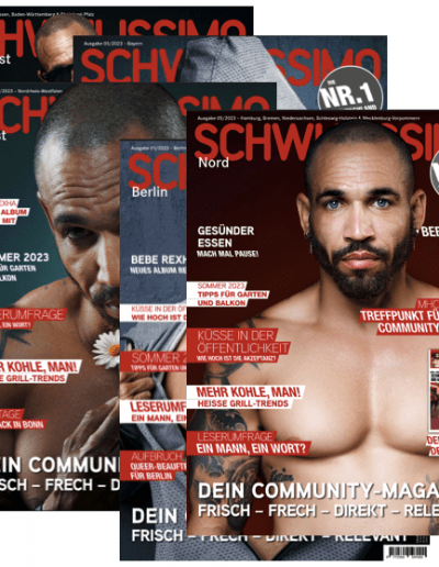 04/2023 Interview Zeitschrift Schwulissimo zu Sexarbeit & BDSM